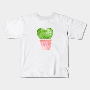 Love Cacti Kids T-Shirt